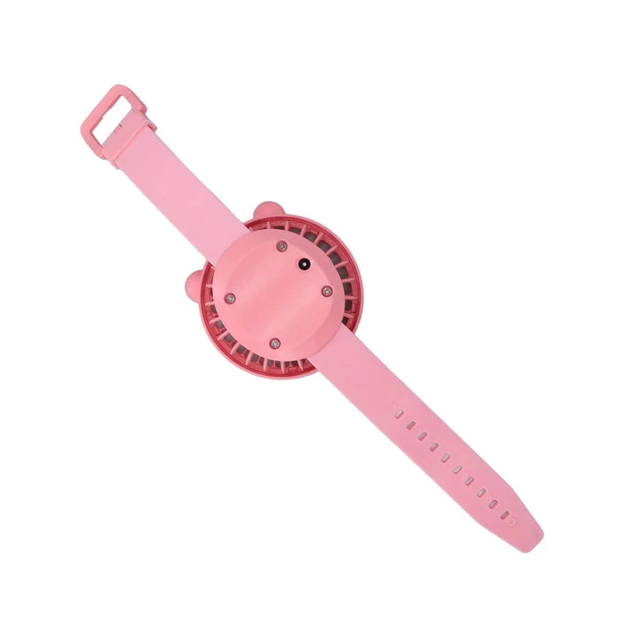 Small Portable USB Charging Watch Fan