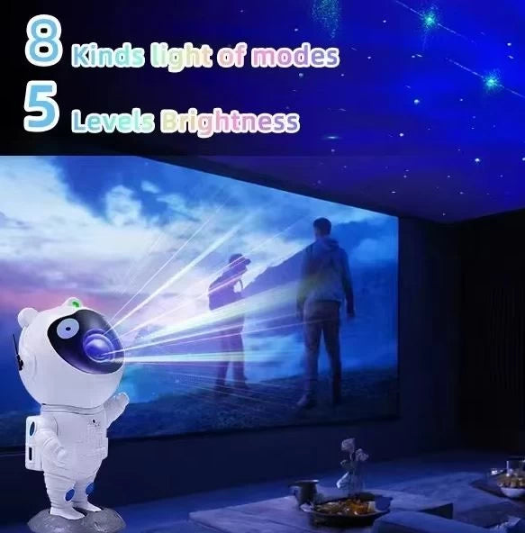 Astronaut Sky Projector Nightlight with Remote