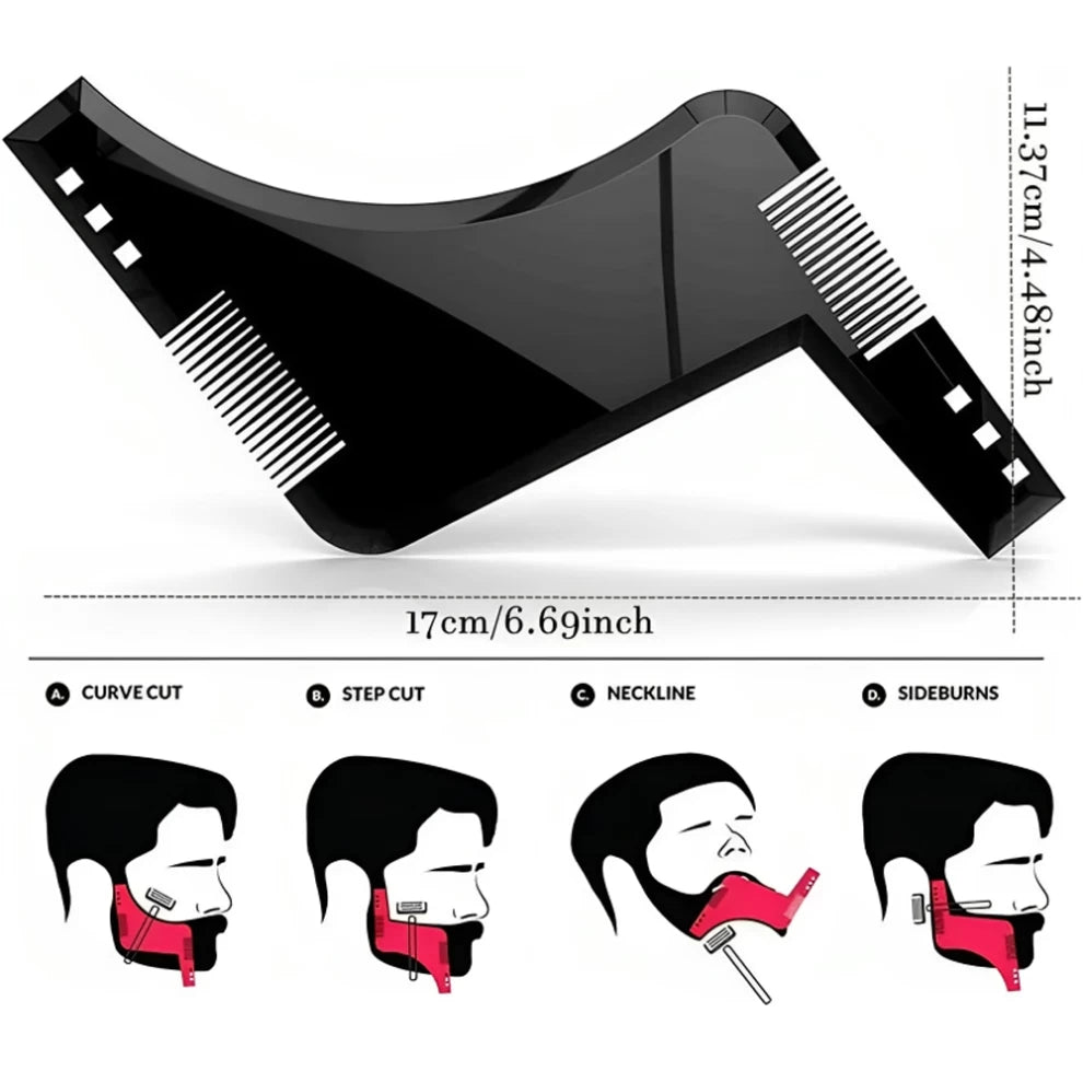 Beard Apron & Beard Shaping Tool