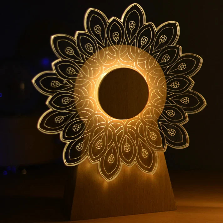 Windmill Rotating LED Light – Decorative & Colorful Motion Light