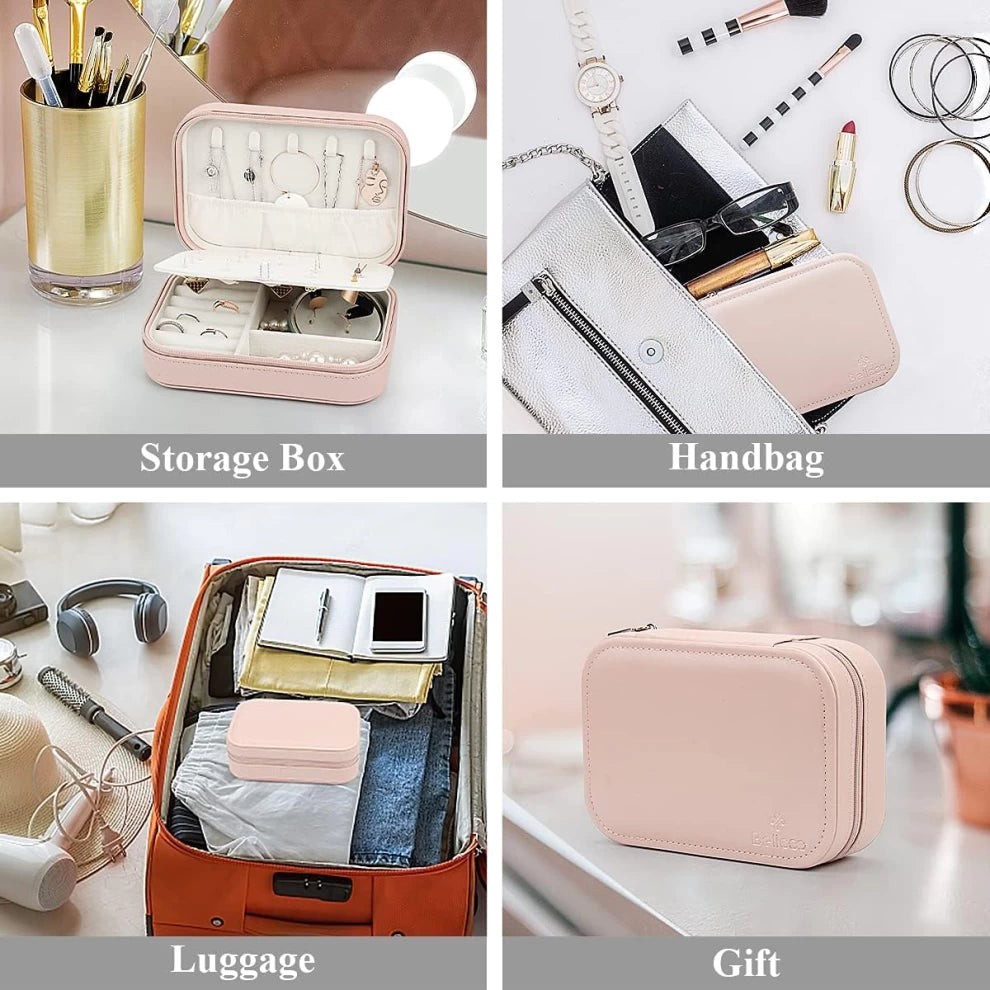 Travel Portable Jewelry Box Organizer