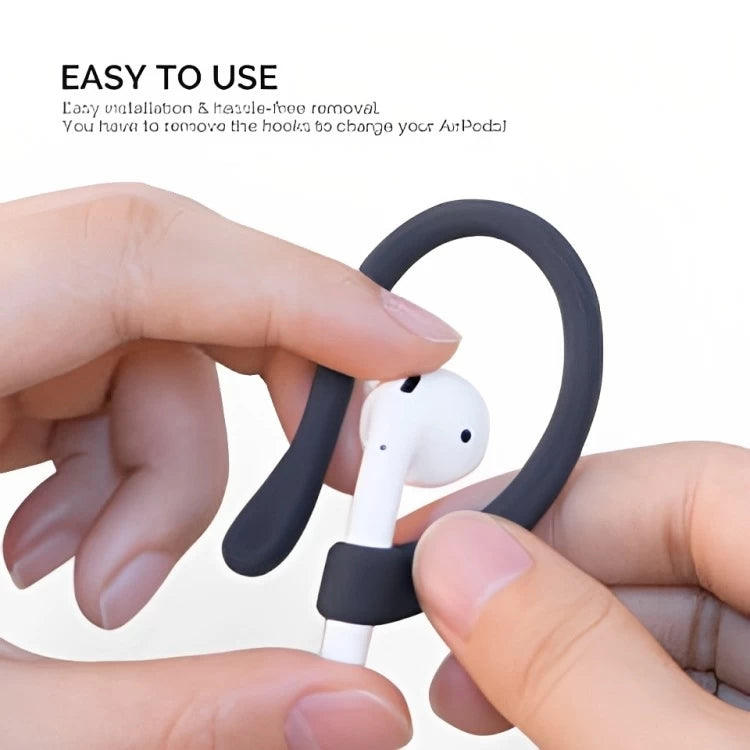 AhaStyle Silicone Ear Hooks For AirPods Pro & 3 & 2 & 1