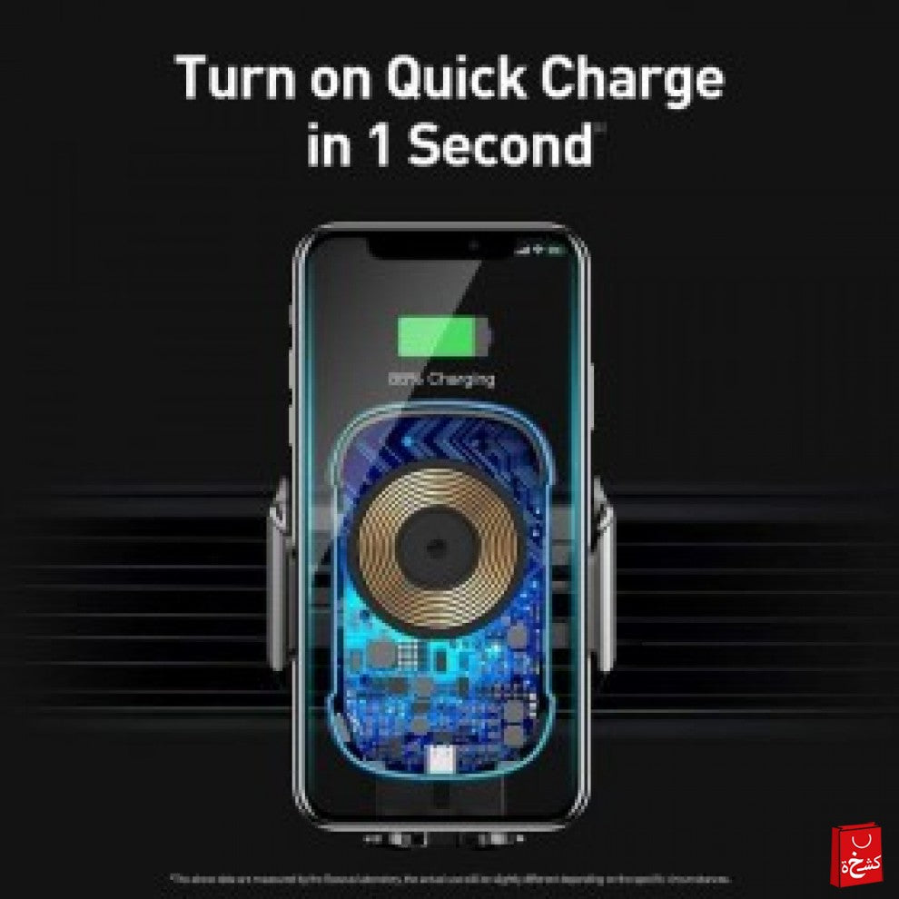 Baseus Light Electric Holder Wireless Charger