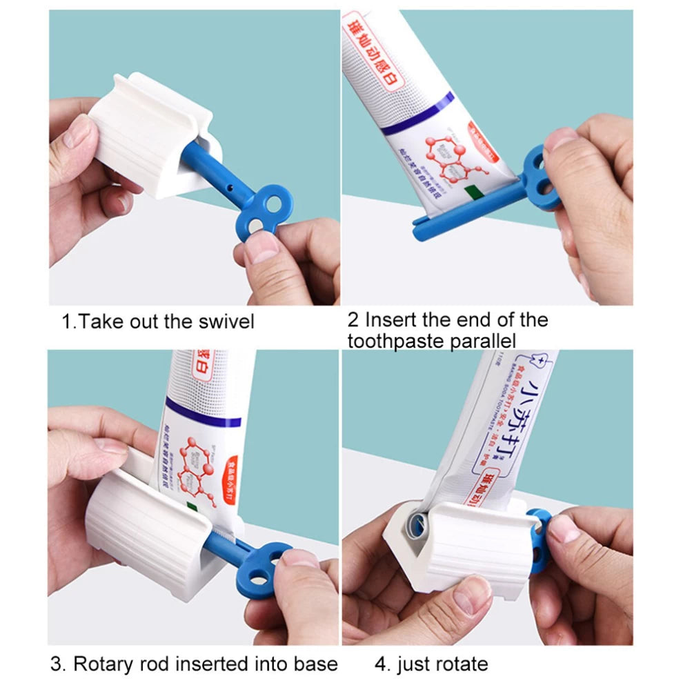 Toothpaste Squeezer Bathroom Tube Easy Stand