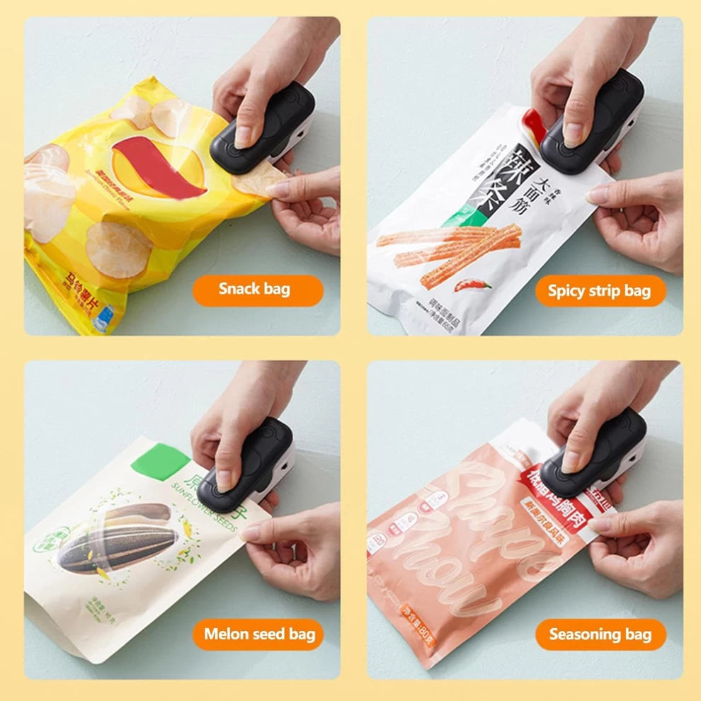 2 In 1 Mini Sealer with Cutter