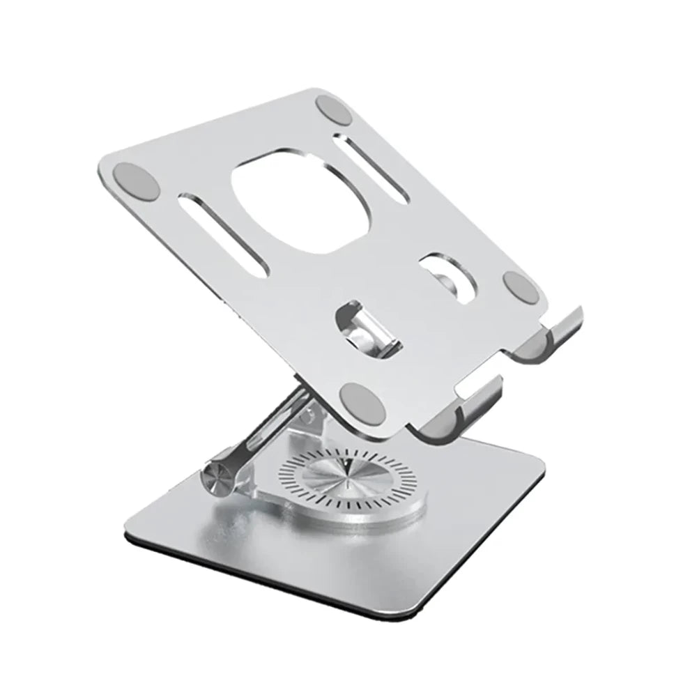 Aluminum 360° Rotating Tablet & Phone Holder | Universal Stand for iPad, Android, iPhone