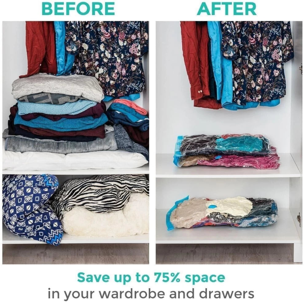 Vacuum Storage Bags for Clothes 70 x 50 cm