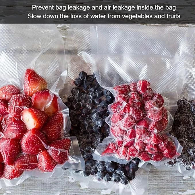 Vacuum Food Bags 25x30cm – 25 Pcs | Keep Food Fresh & Organized!