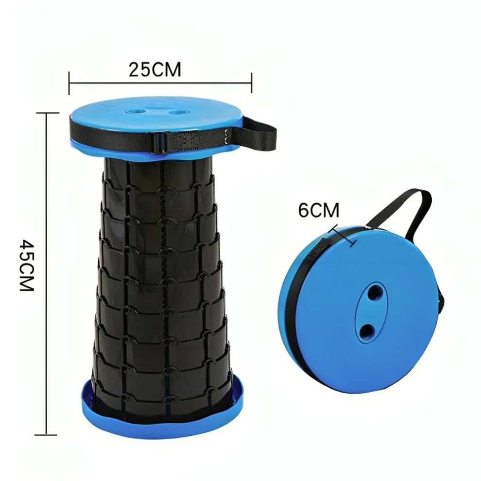 Telescopic Portable Folding Stool Chair