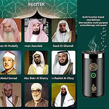 Bakhoor Device For car With Full Holy Quran Bluetooth Speaker SQ-600