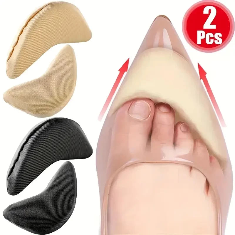 1 Pair High Heel Toe Insert Toe Protector Insole Sponge Pad