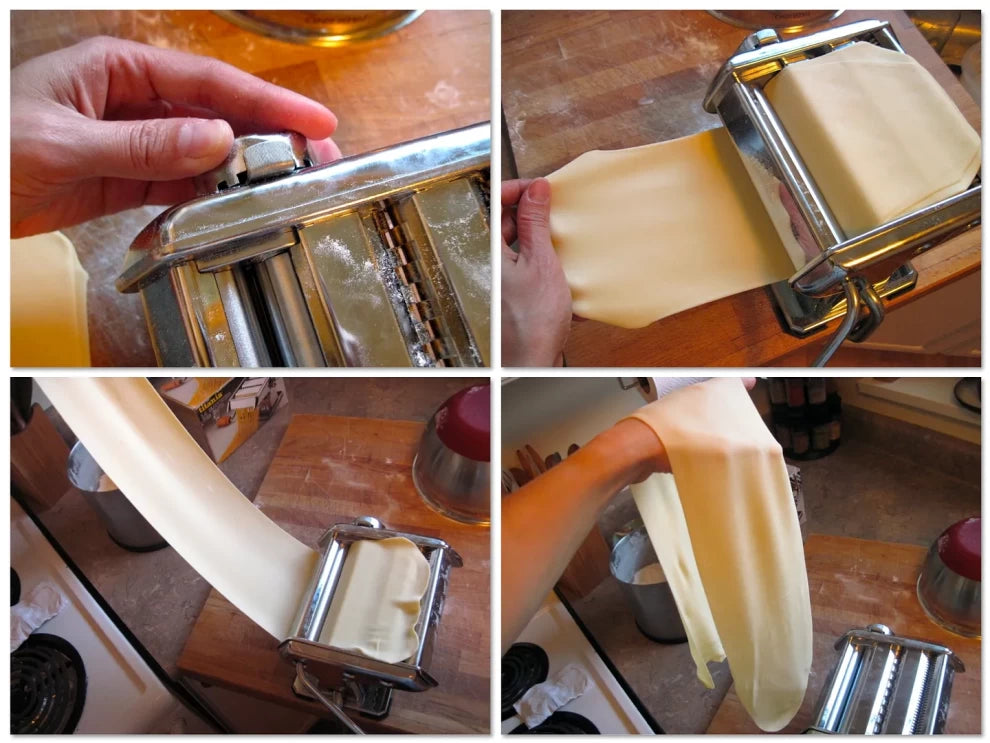 Stainless Steel Manual Pasta Maker Machine