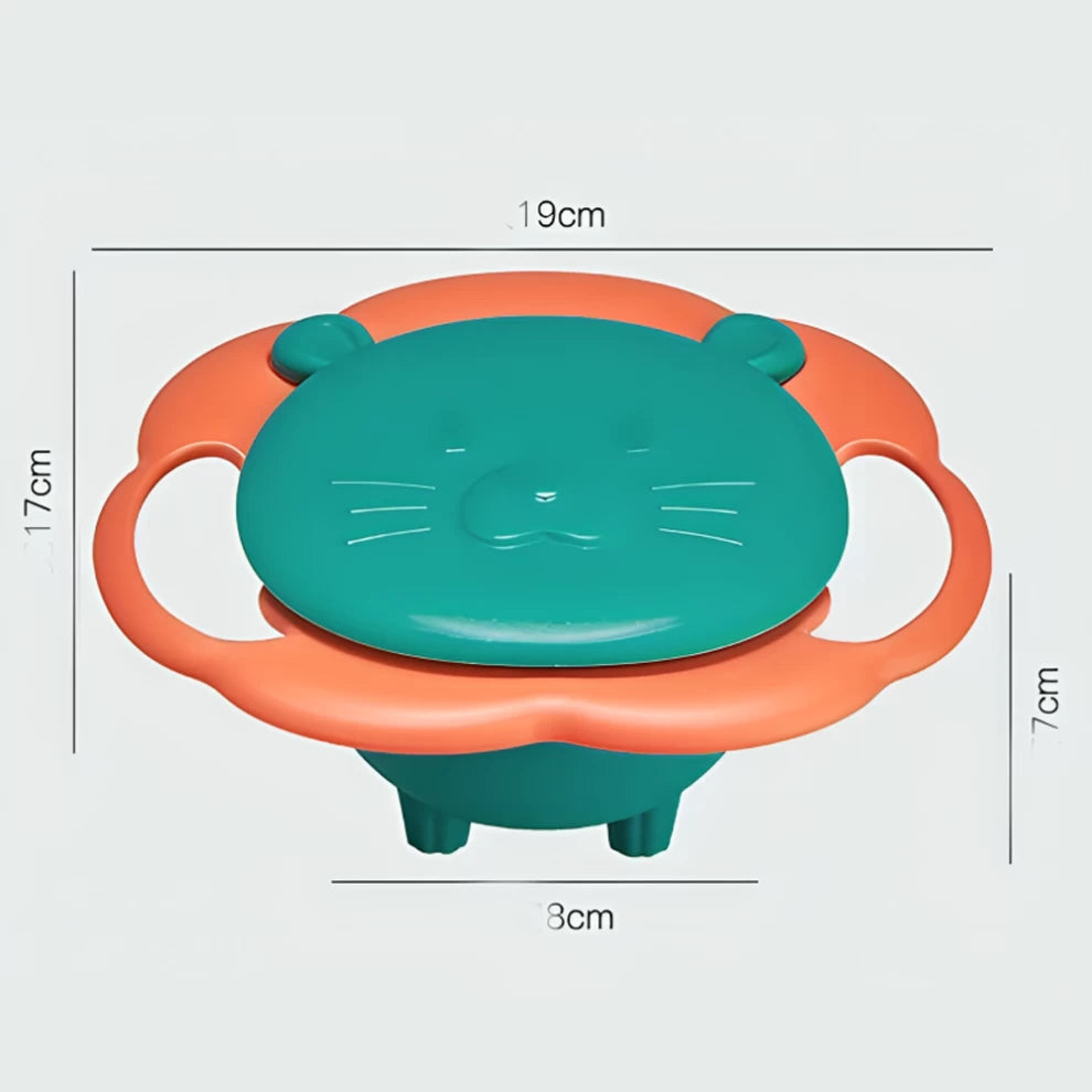 Baby Bowl 360 Degrees Rotate