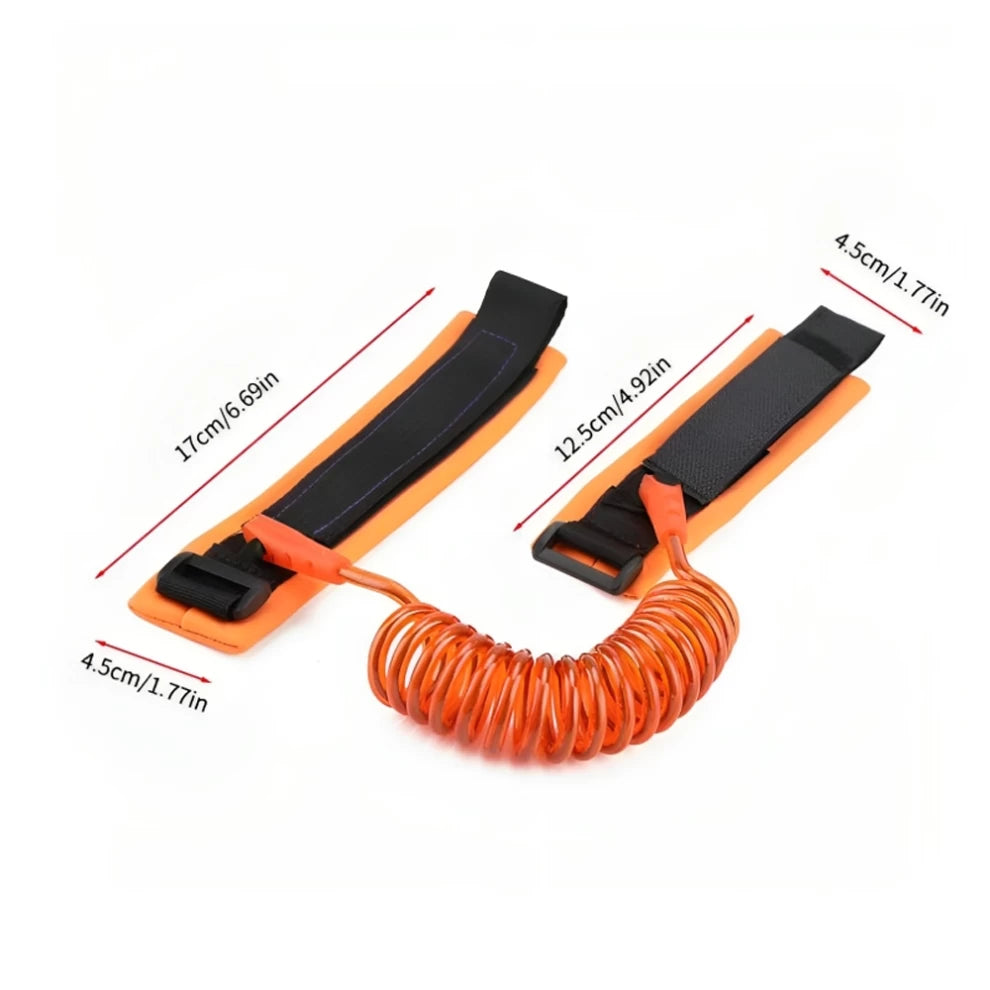 Anti-lost child safety bracelet with 360 degree rotation