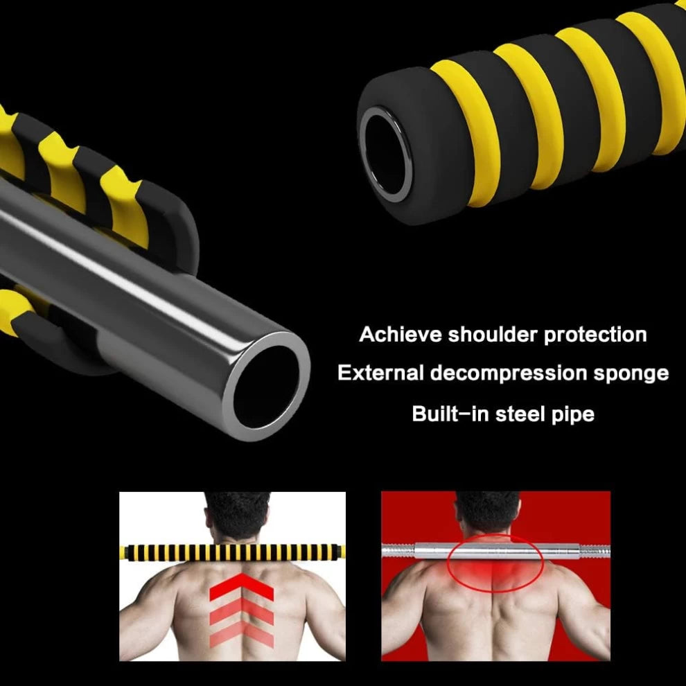 Adjustable Dumbbell Barbell Weight Training Set for Home -18.3kg