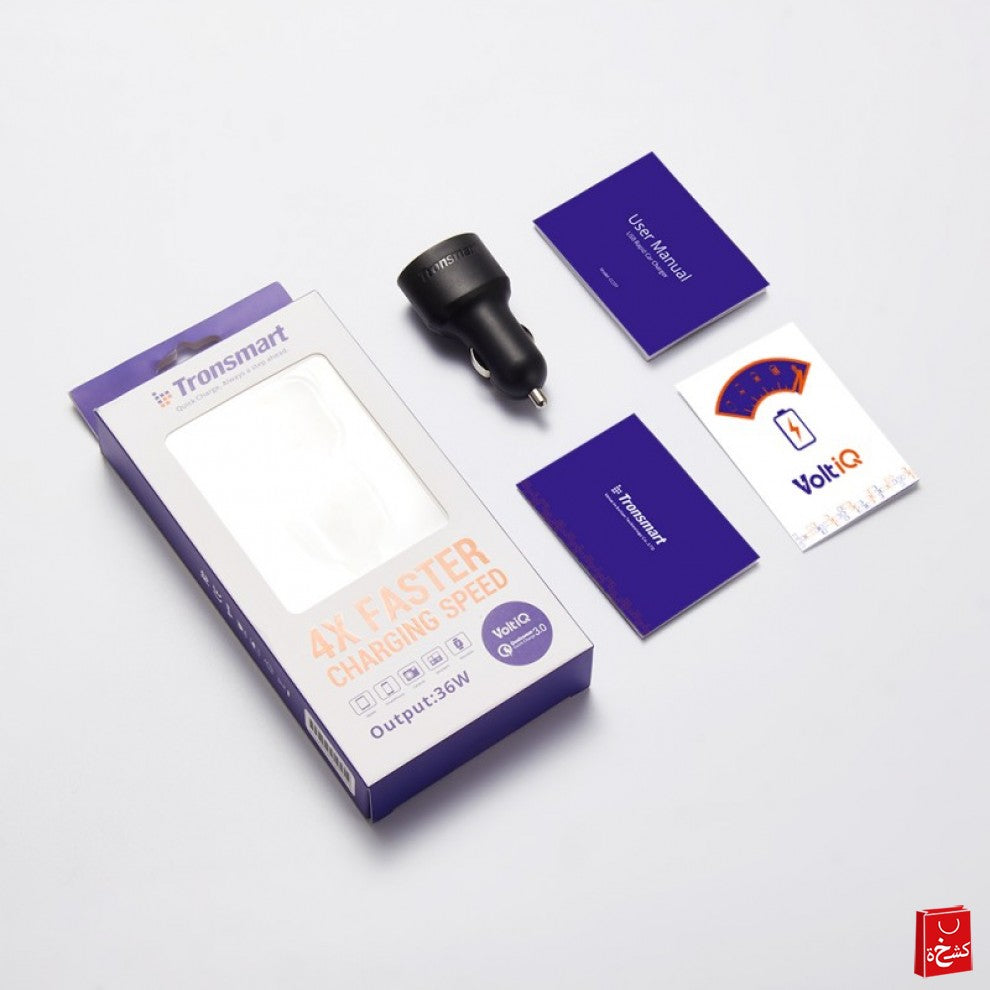 Tronsmart QC3.0 CC2TF 2 Ports Car Charger