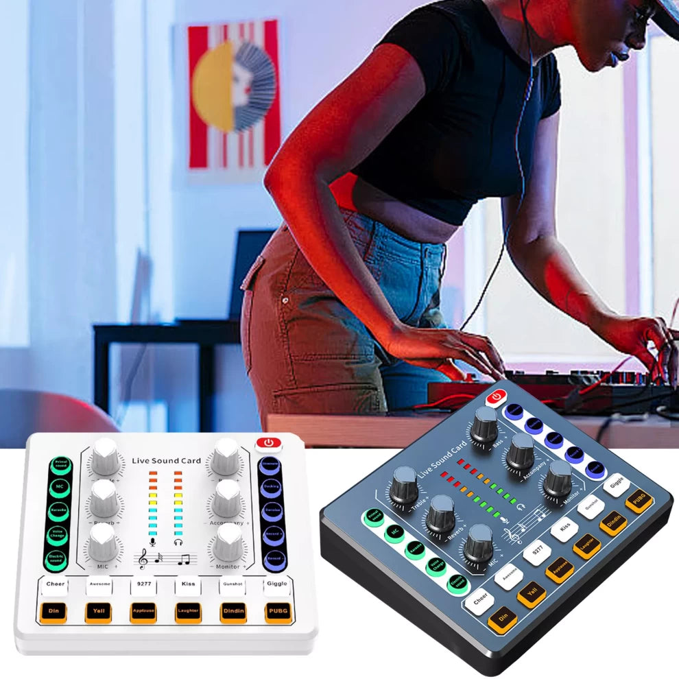 Sound Board Mixer Noise Reduction Streaming Audio Mixer Live Sound Mixer