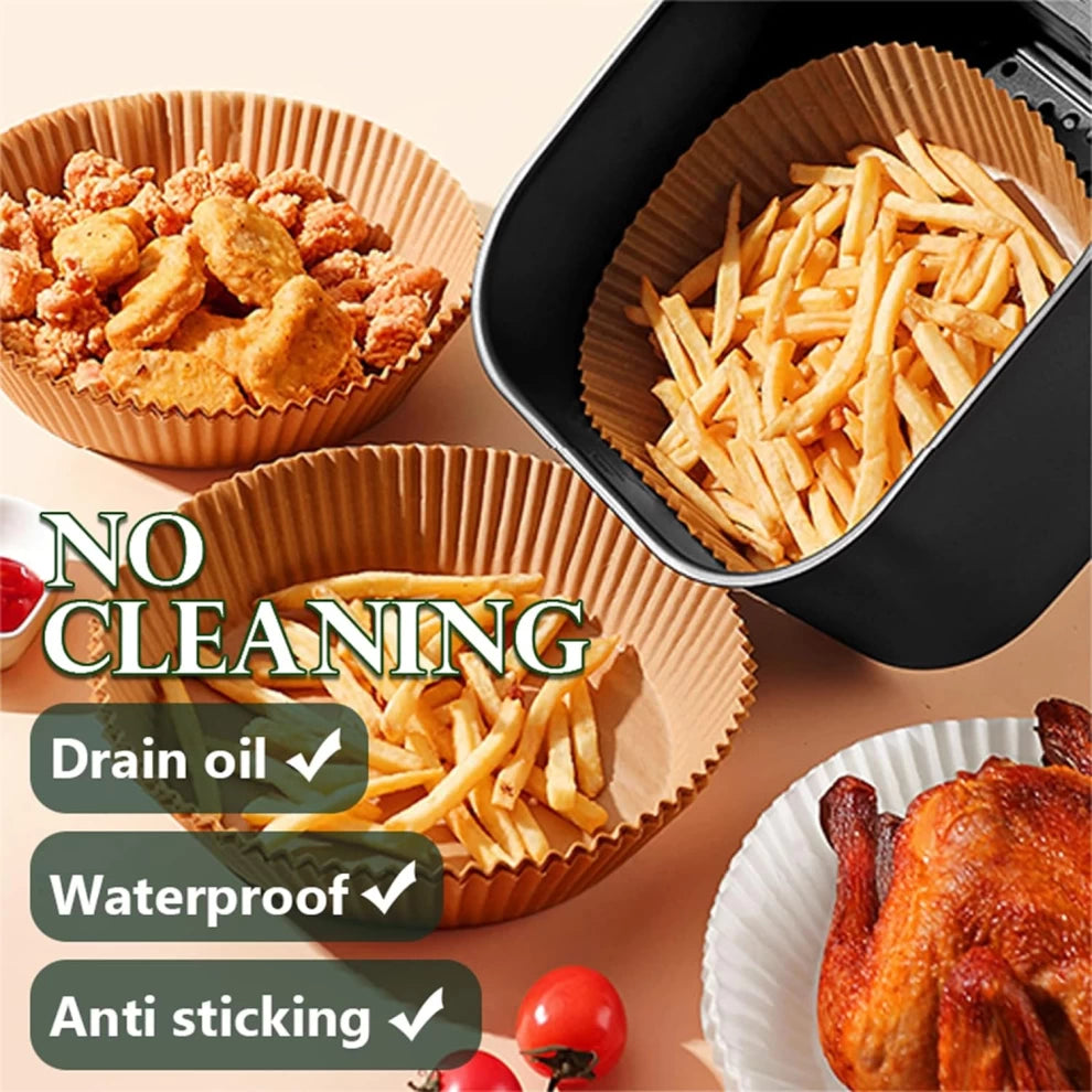 Air Fryer Disposable Paper Liner 100pcs