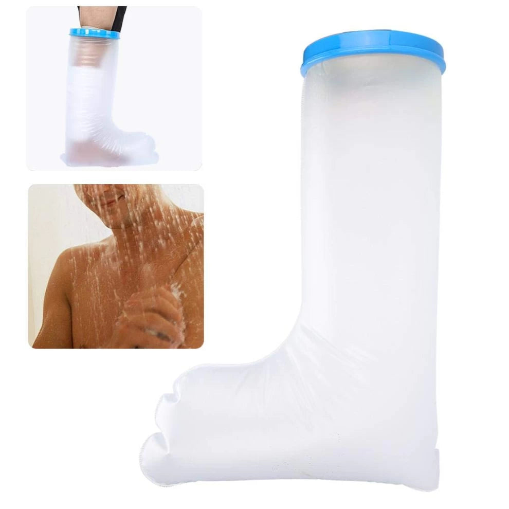 Waterproof Leg Cast Cover For Shower Adult,reusable Shower Boot Cover Watertight Foot Protector