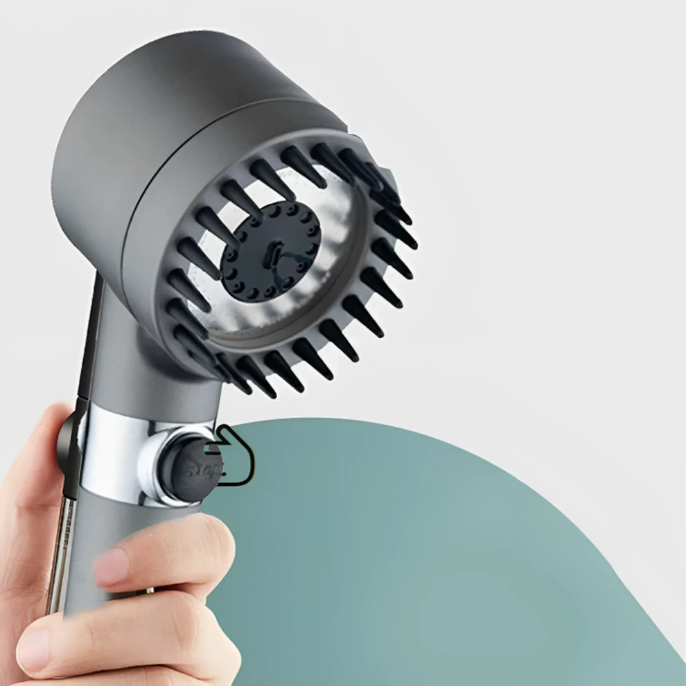 3 Mode Massage High Pressure Shower Head-With Filter