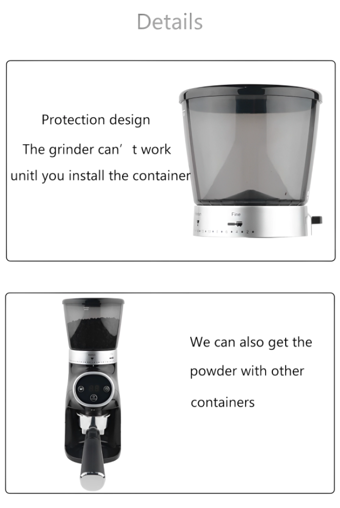 Sokany Digital Coffee grinder - 31 Precise Coffee Bean Grinding Setting