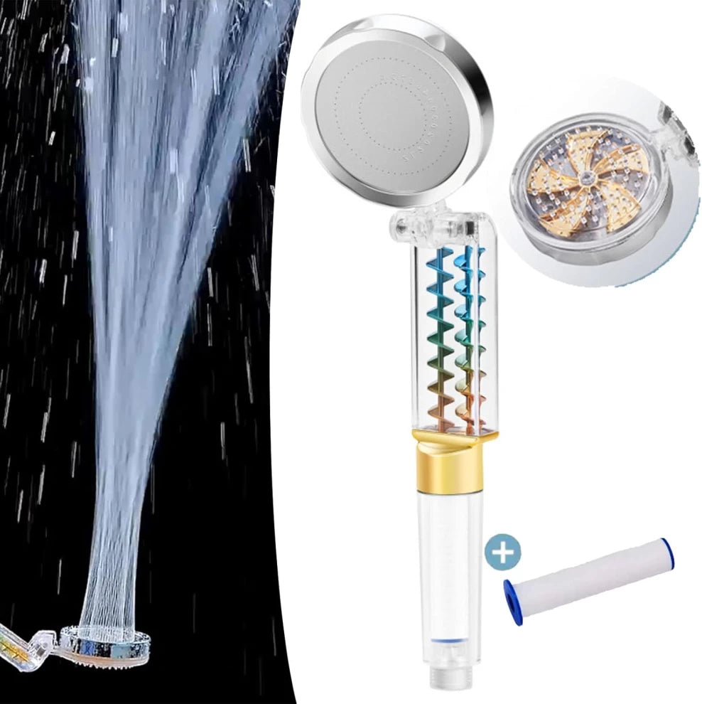 Twin Shower Head Turbo Fan-with Filter