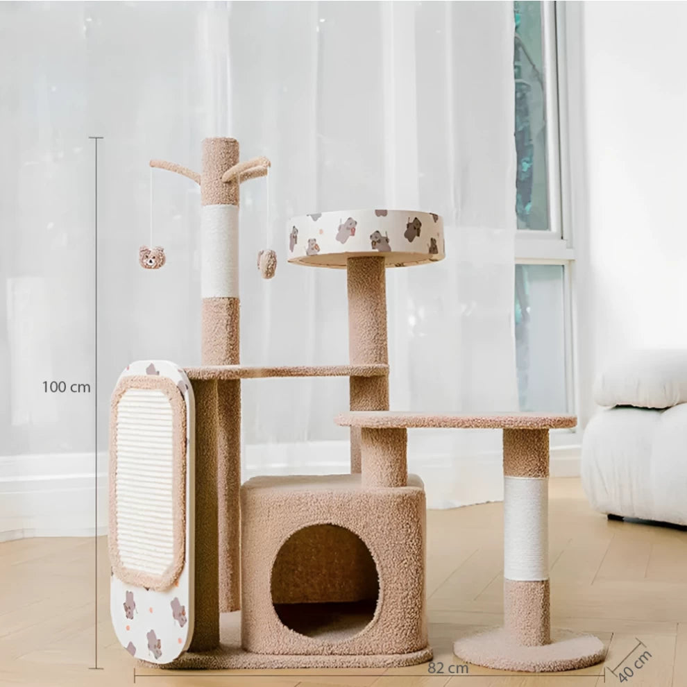 Cat Nest Cat Tree Integrated Cat Climb Frame Scratch Toy