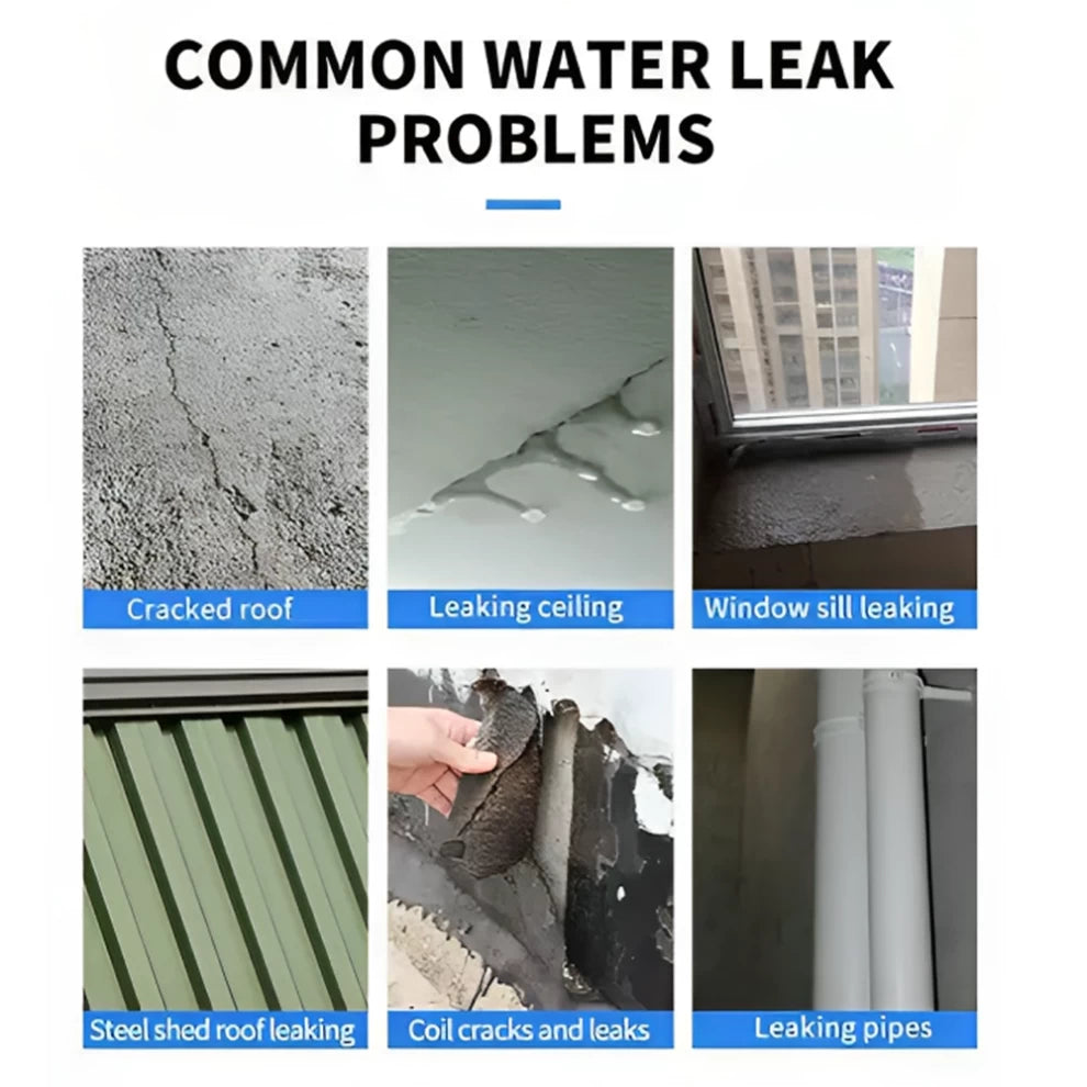Waterproof Leak Sealant Spray for Cracks and Surfaces -450ml