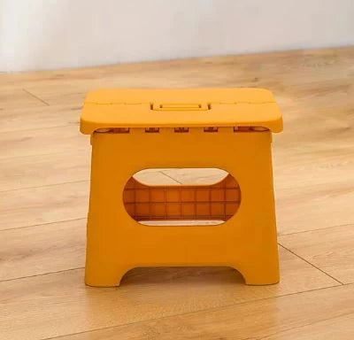 Thick Plastic Stool Hand Folding Pattern Children's Stool