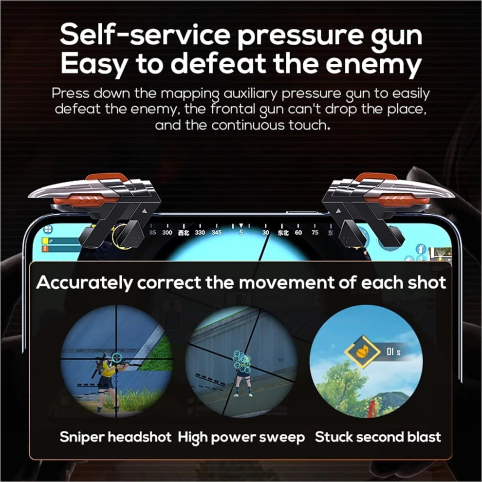 AK06 Auto Game Triggers Cubonic High-Speed Mobile Control
