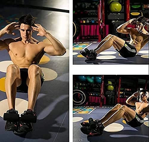 Sit Up Assistant Device Bar – Home Fitness Workout Tool (Black)