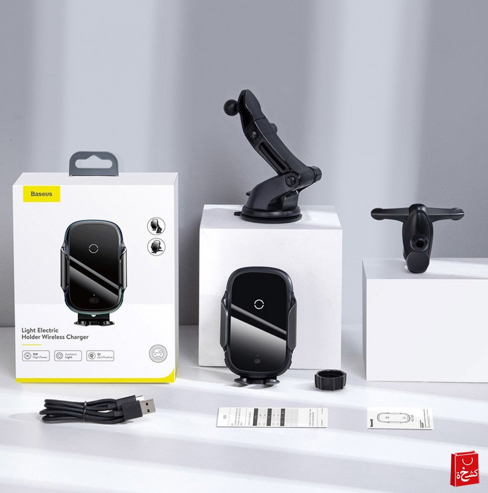 Baseus Light Electric Holder Wireless Charger