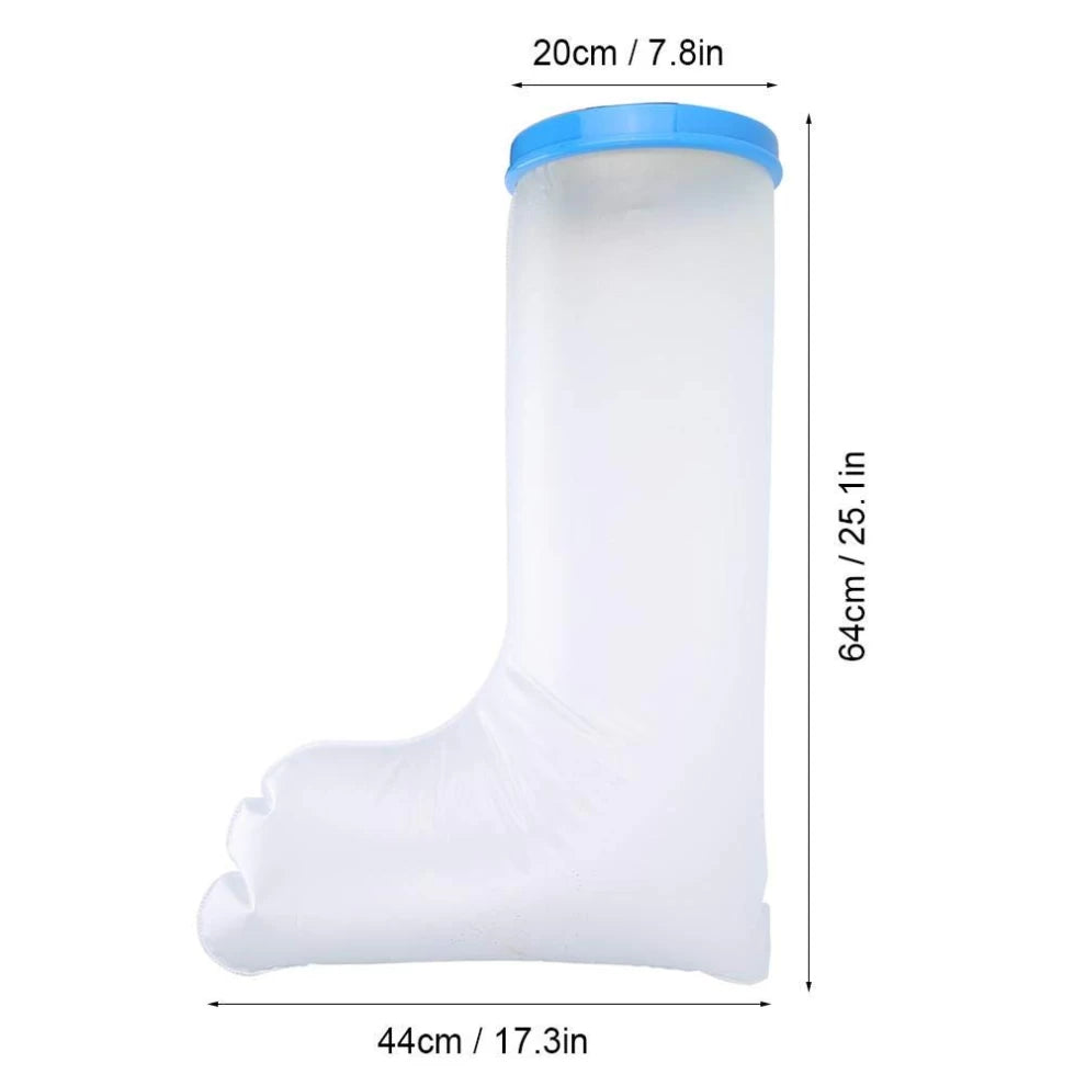 Waterproof Leg Cast Cover For Shower Adult,reusable Shower Boot Cover Watertight Foot Protector
