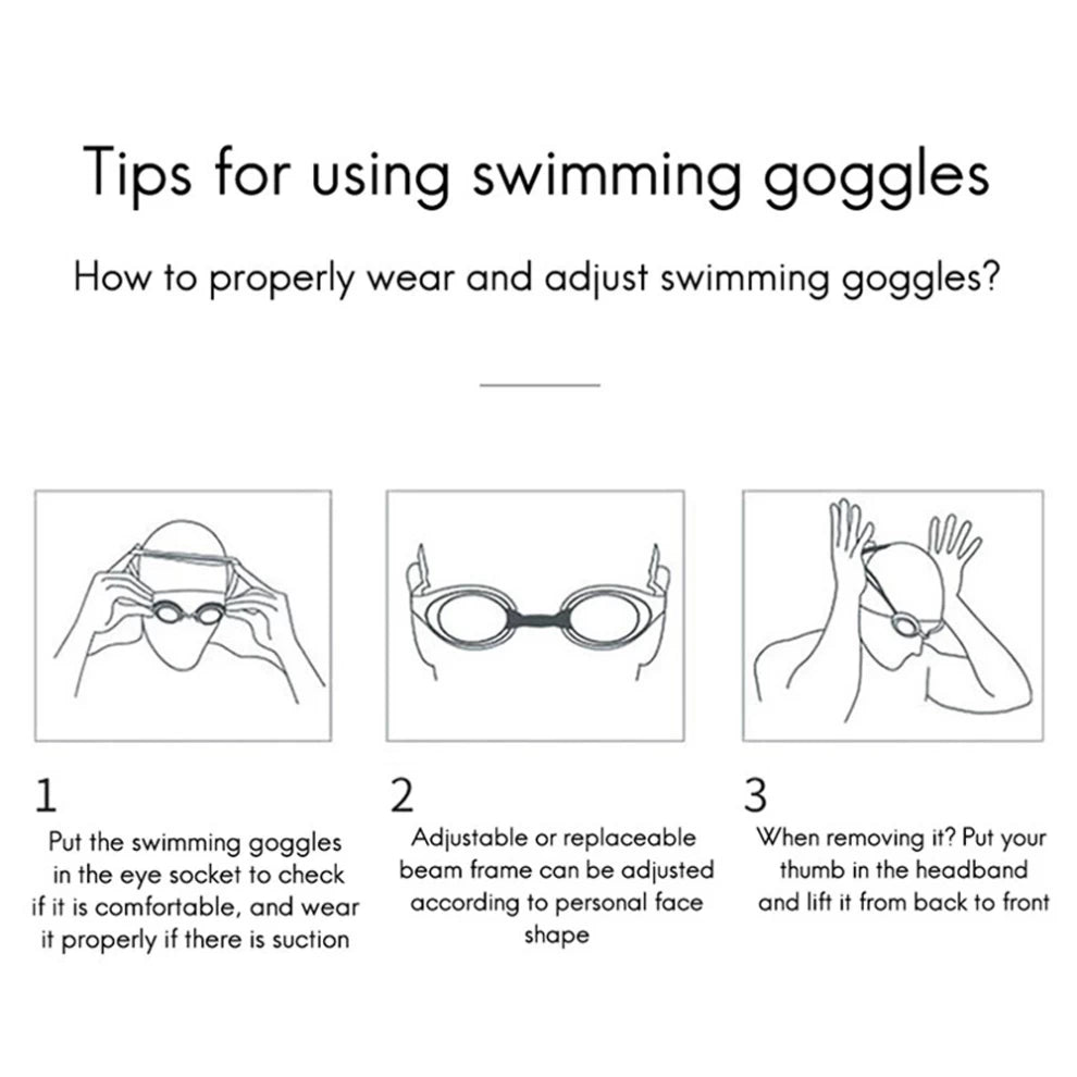 Swim Goggles Sports Swimming Glasses
