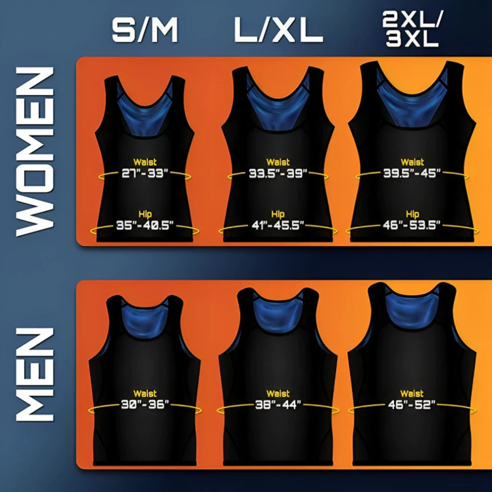Sweat Shapewear Vest for weight loss Men