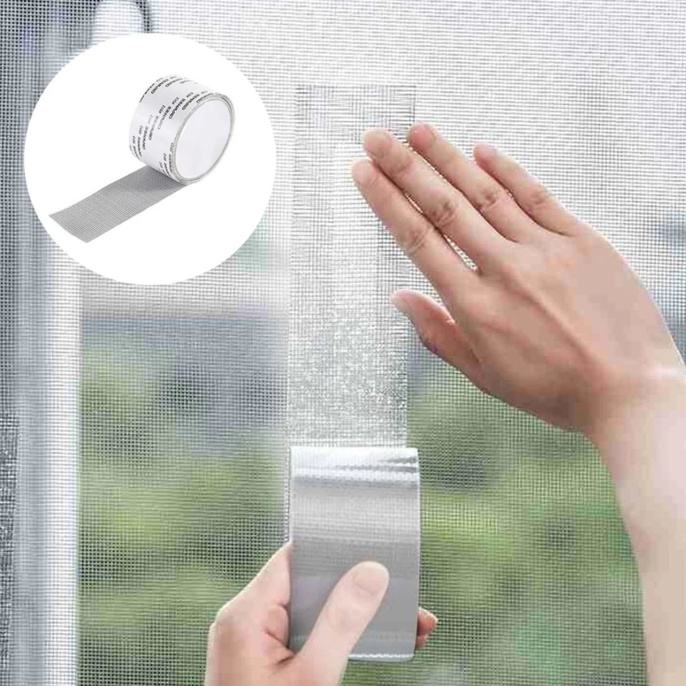 Strong Adhesive Tape for Repairing Tears and Holes in Screens-1M