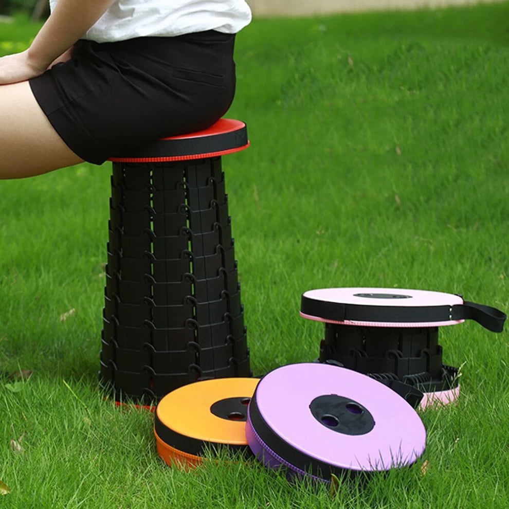 Telescopic Portable Folding Stool Chair