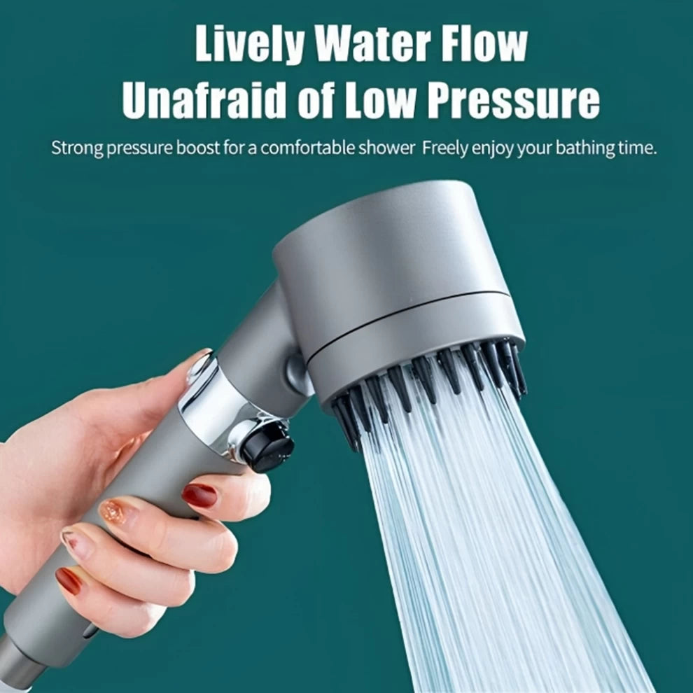3 Mode Massage High Pressure Shower Head-With Filter