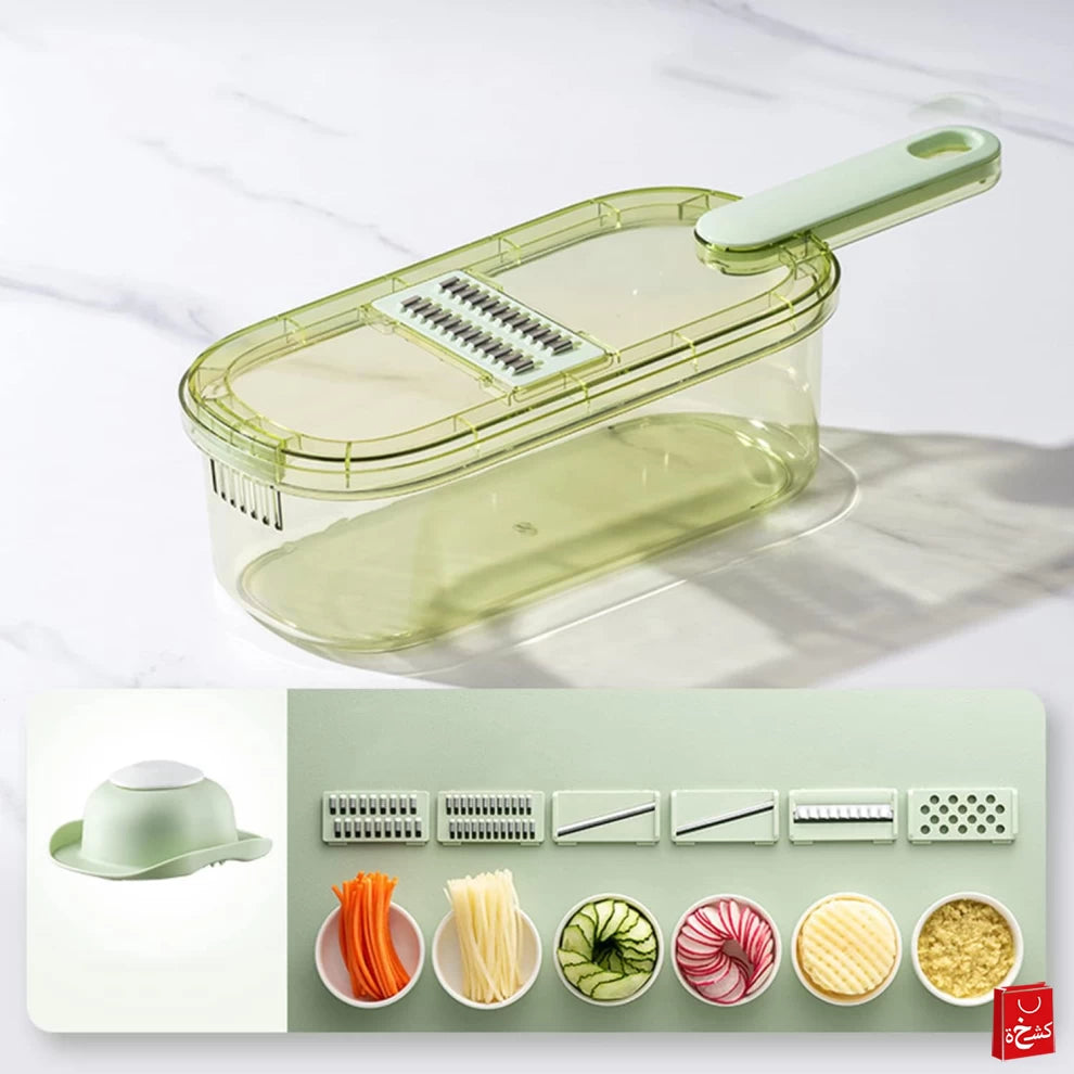 Vegetable Chopper Multifunctional 8 in 1 Manual