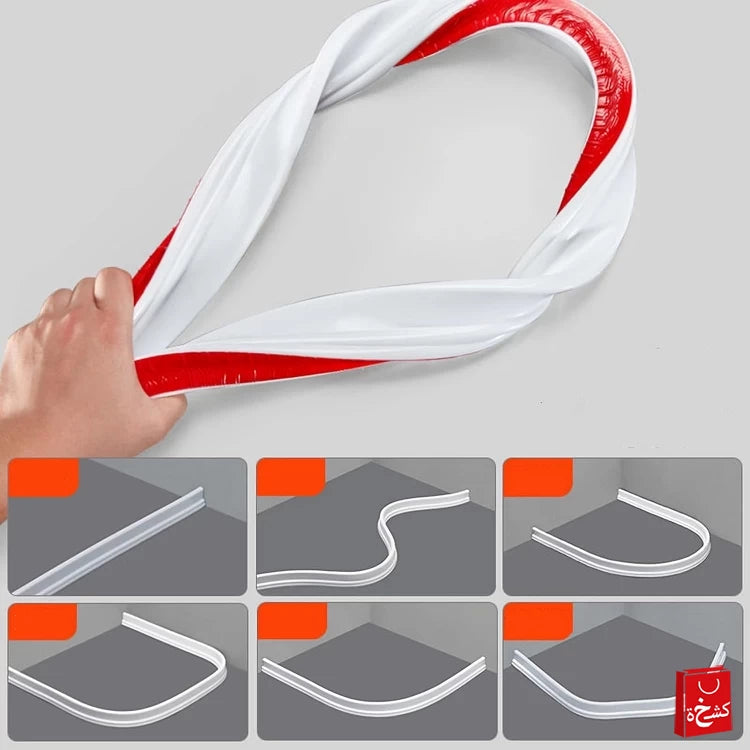 Bathroom Floor Water Retaining Strip Silicone 2M