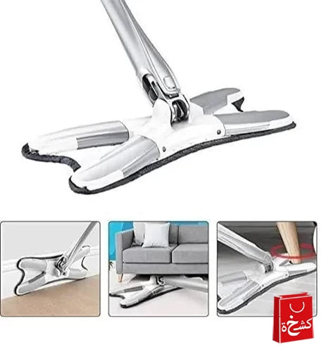Aurora Mop Twist X-Type 360 Cleaning Easy Rotating Mop