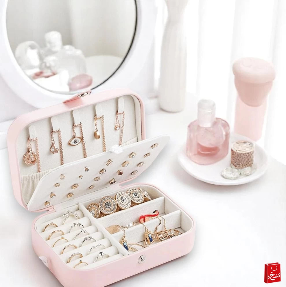 Travel Portable Jewelry Box Organizer