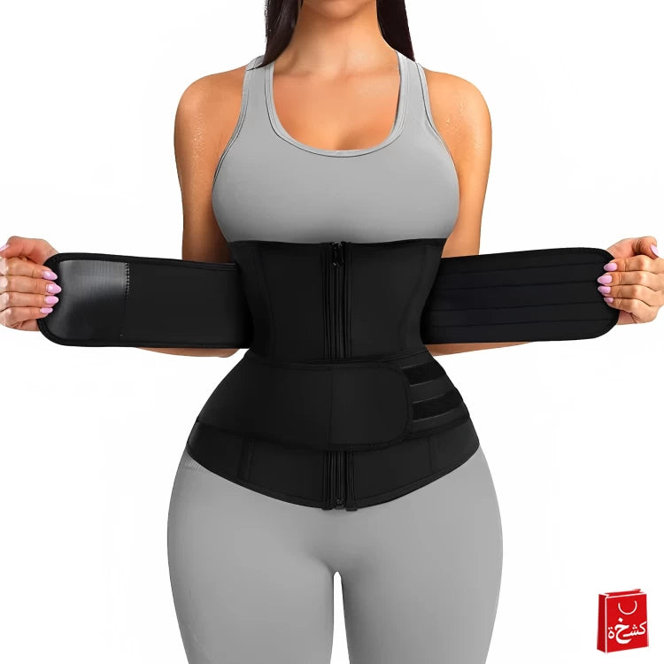 Women Waist Trainer Body Shaper Slimmer-Black