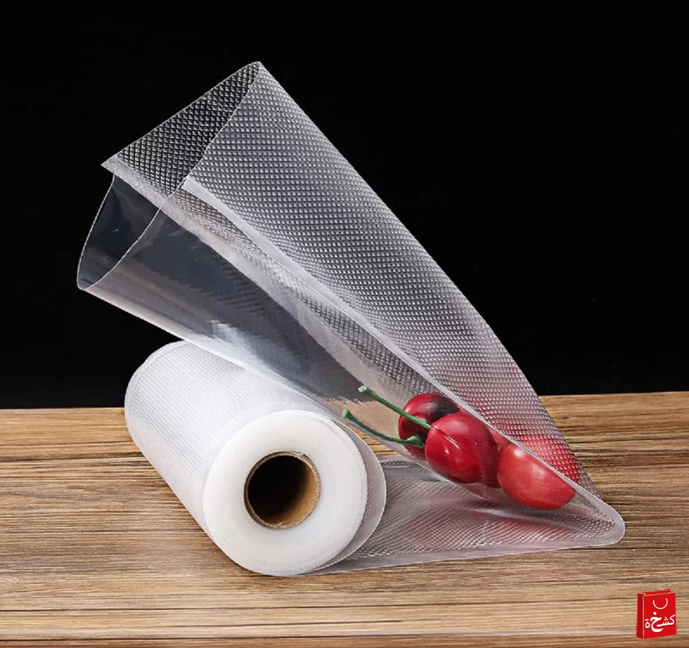 Vacuum Sealer Bags – 2 Rolls (25cm × 500cm) for Food Storage & Preservation