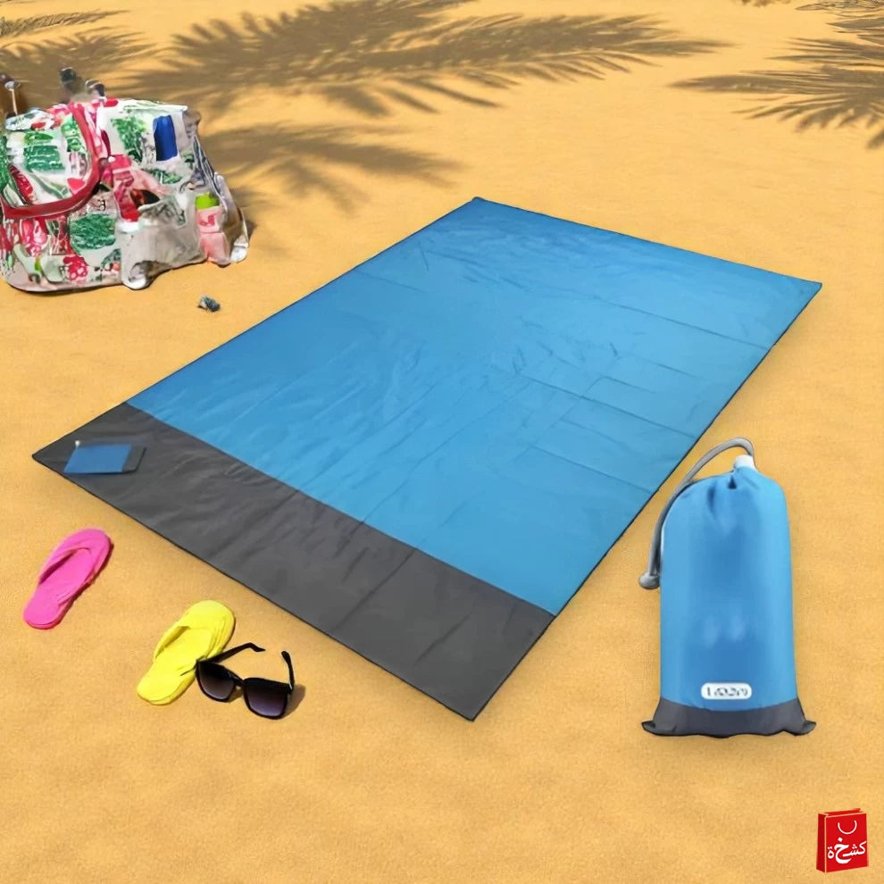Waterproof Pocket Beach Blanket Folding Camping Mat