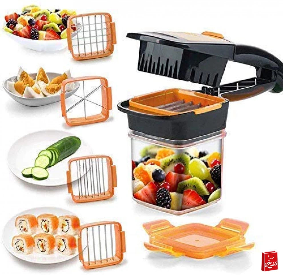 Vegetable 3 In 1 Multifunction Cutter Dicer Chopper Set