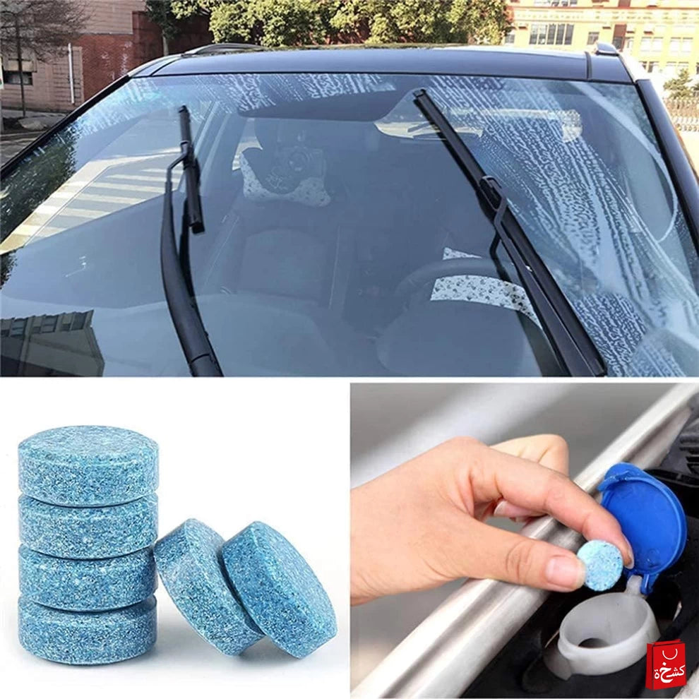 Car Windshield Glass Washer Cleaner 6 pcs - Free Shine & Instant Cleaning