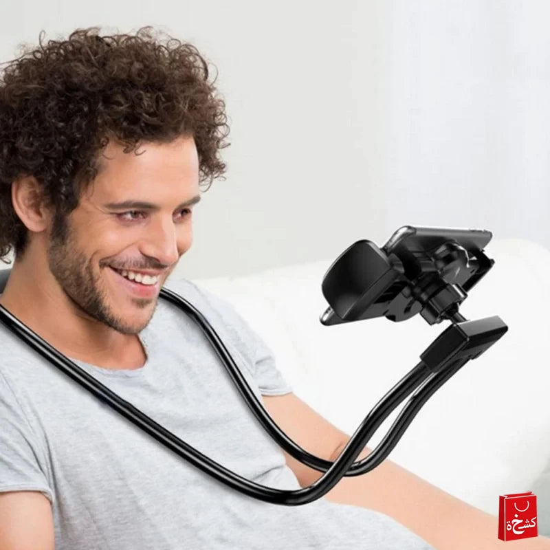 Adjustable 360 Mobile Phone Holder Hanging Neck Lazy