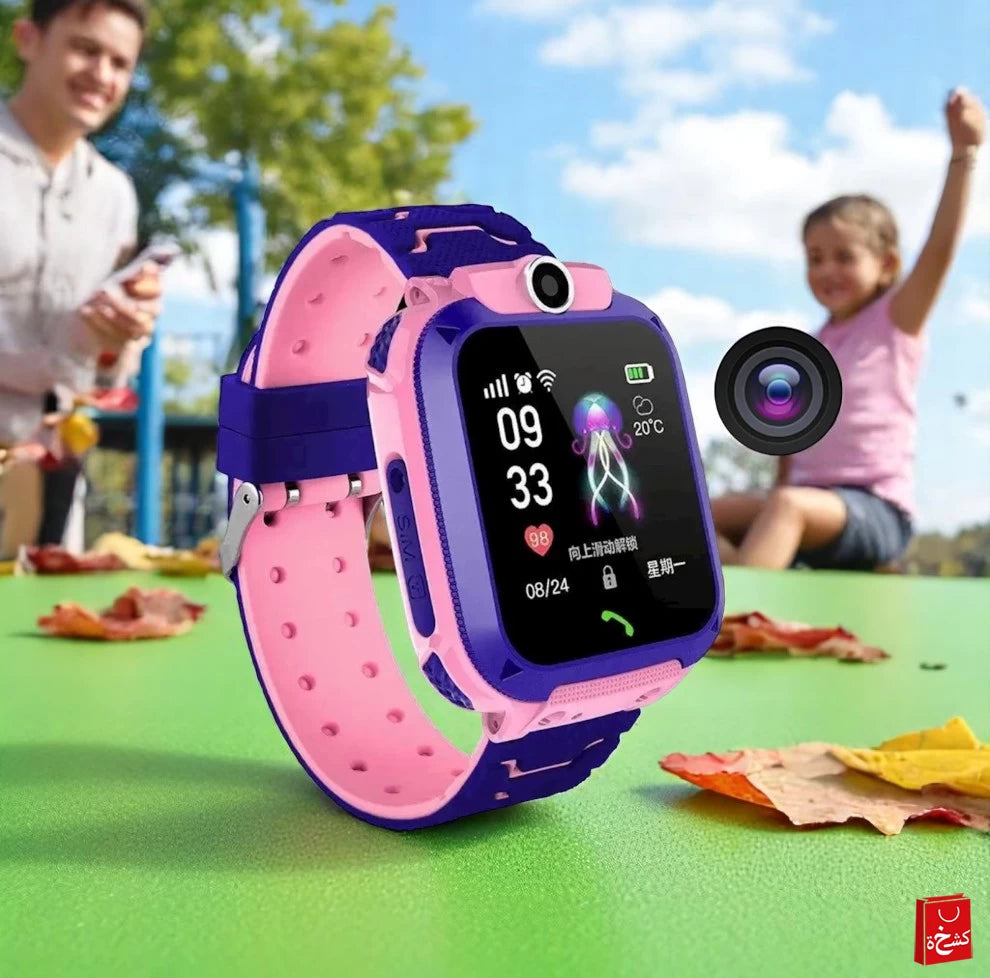 Smart Kids GPS tracker watch for Children Magnetic Charging-Water Proof