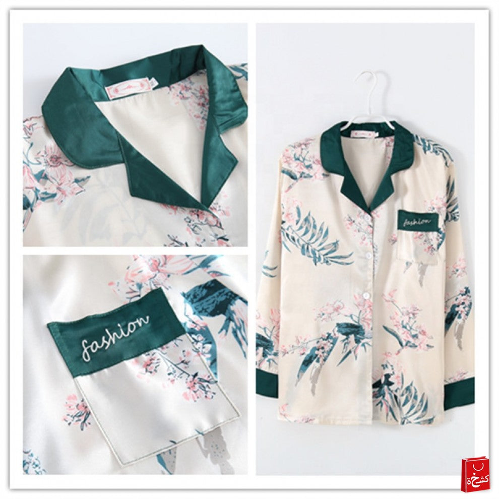 7 pieces sleepwear Green
